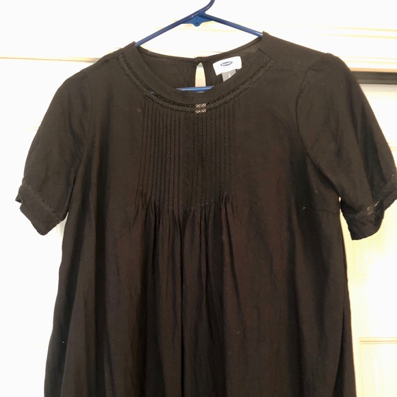 Black Baby Doll Style Dress - Picture 2 of 3